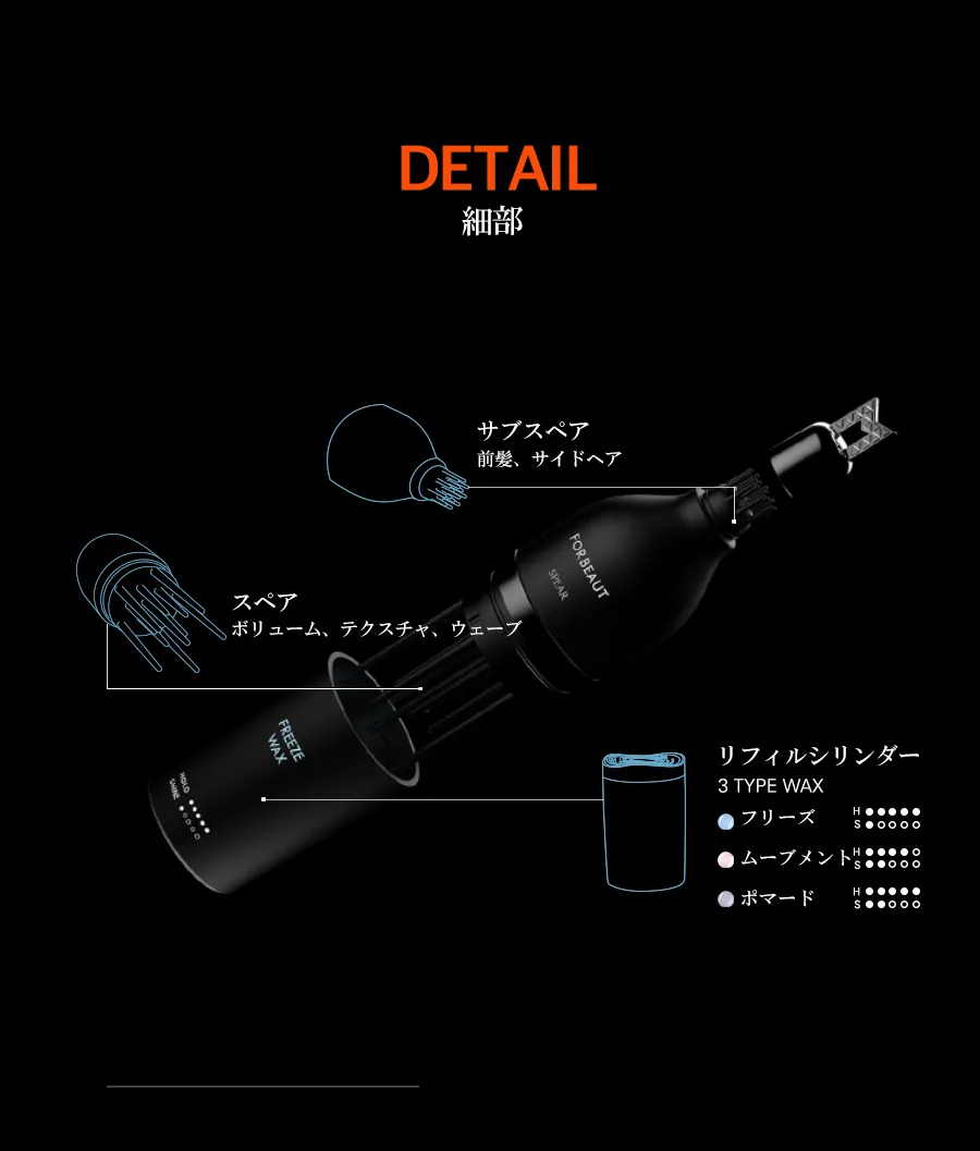 [フォービュート]スピアワックスセット | 詳細画像4