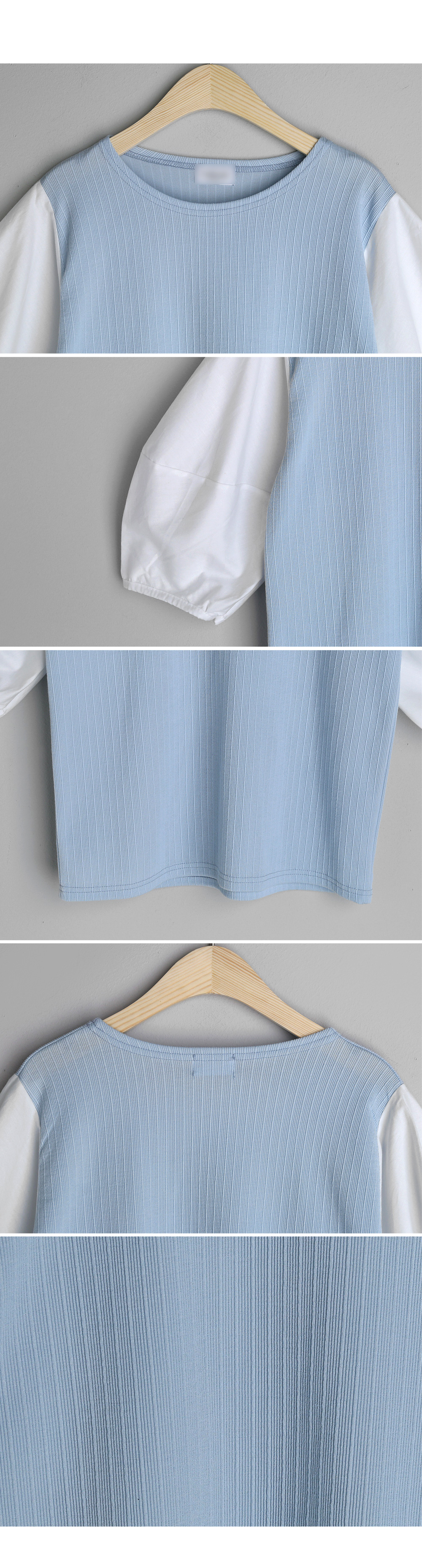 コントラストパフスリーブTシャツ・全2色 | DHOLIC PLUS | 詳細画像13