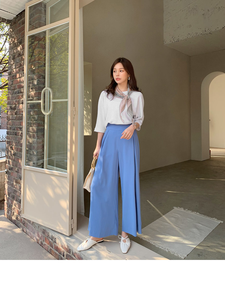 リボンギャザーミュール・全3色 | DHOLIC PLUS | 詳細画像4