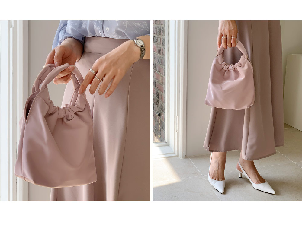 2WAYギャザーハンドルバッグ・全3色 | DHOLIC PLUS | 詳細画像6