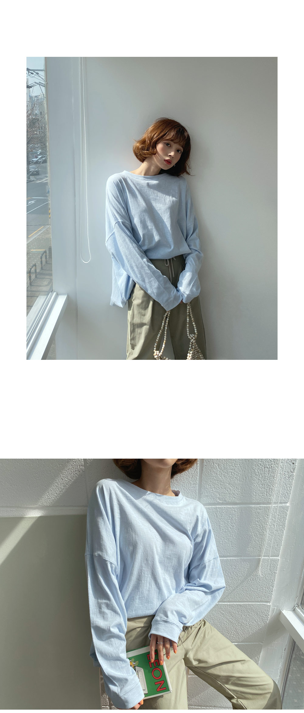 ステッチボクシーTシャツ・全4色 | DHOLIC | 詳細画像2