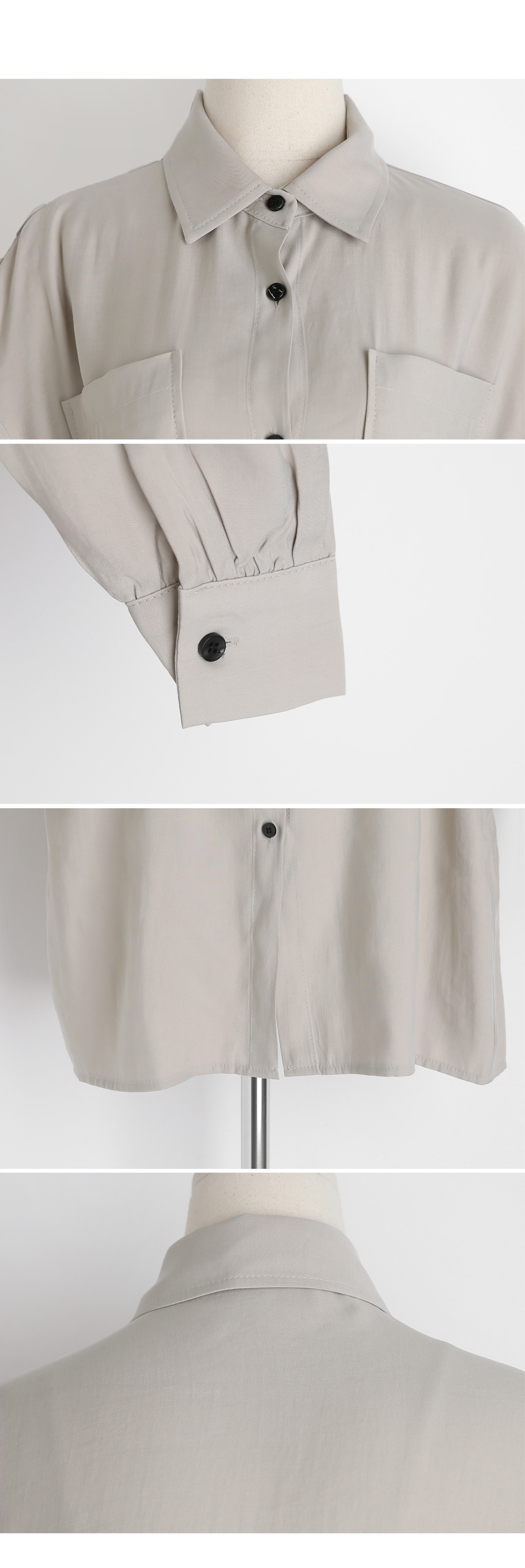 ベルト付ポケットシャツワンピース・全3色 | DHOLIC | 詳細画像11