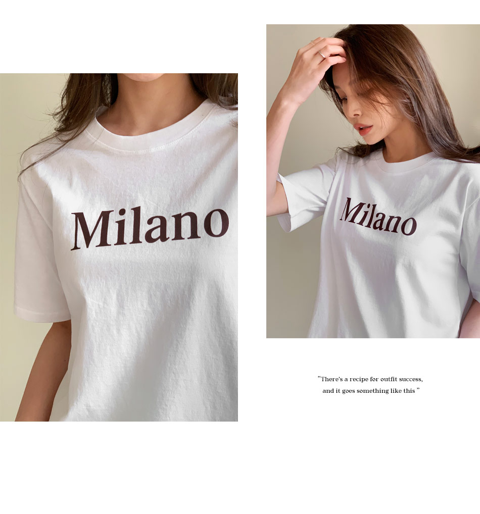 Milano半袖Tシャツ・全4色 | DHOLIC PLUS | 詳細画像2