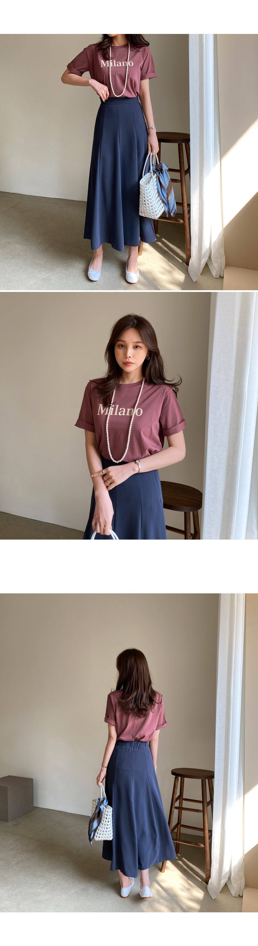 Milano半袖Tシャツ・全4色 | DHOLIC PLUS | 詳細画像5