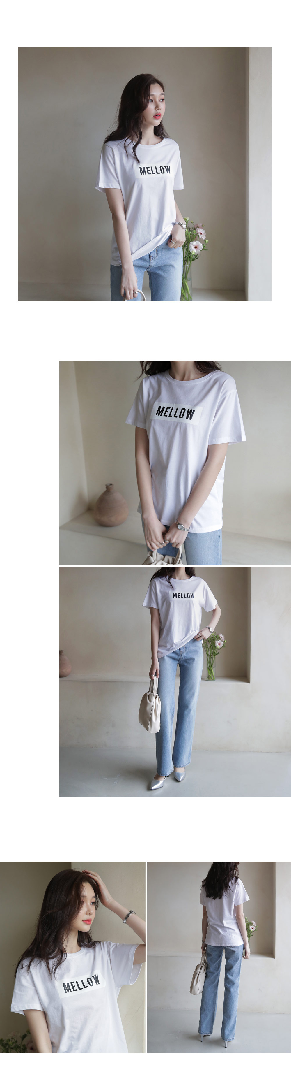 MELLOWブロックロゴTシャツ・全3色 | DHOLIC | 詳細画像4