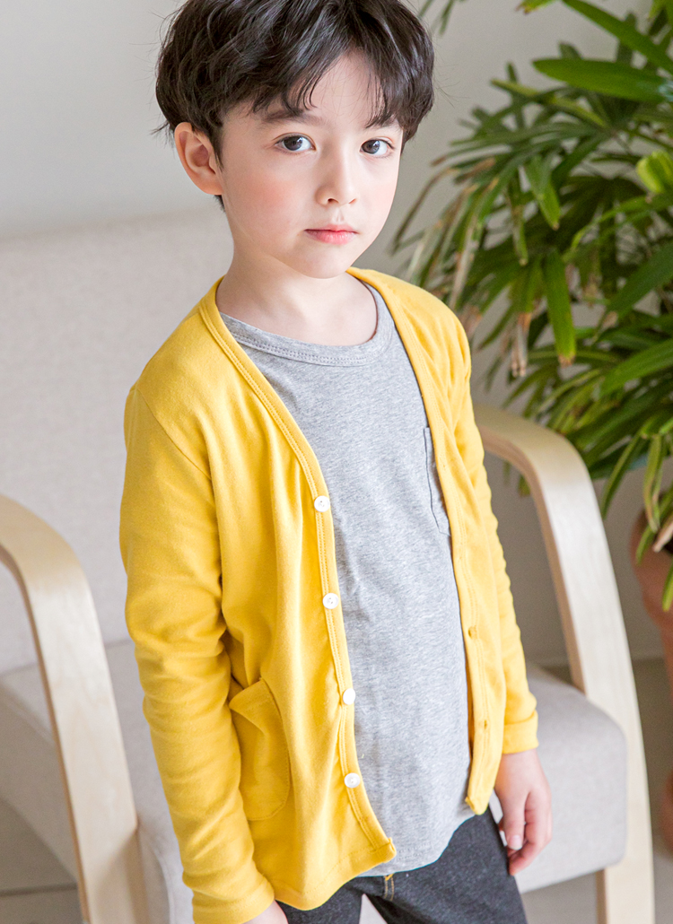 アウトポケットカーディガン(kids)のサムネイル