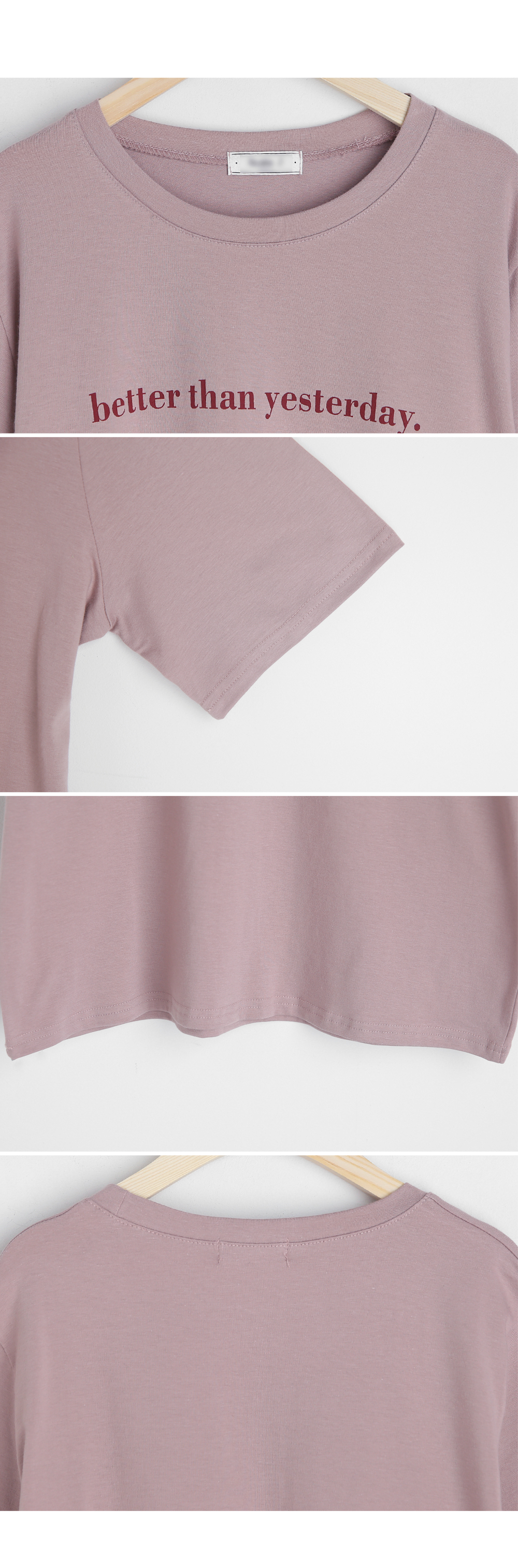 レタリング半袖Tシャツ・全4色 | DHOLIC | 詳細画像18