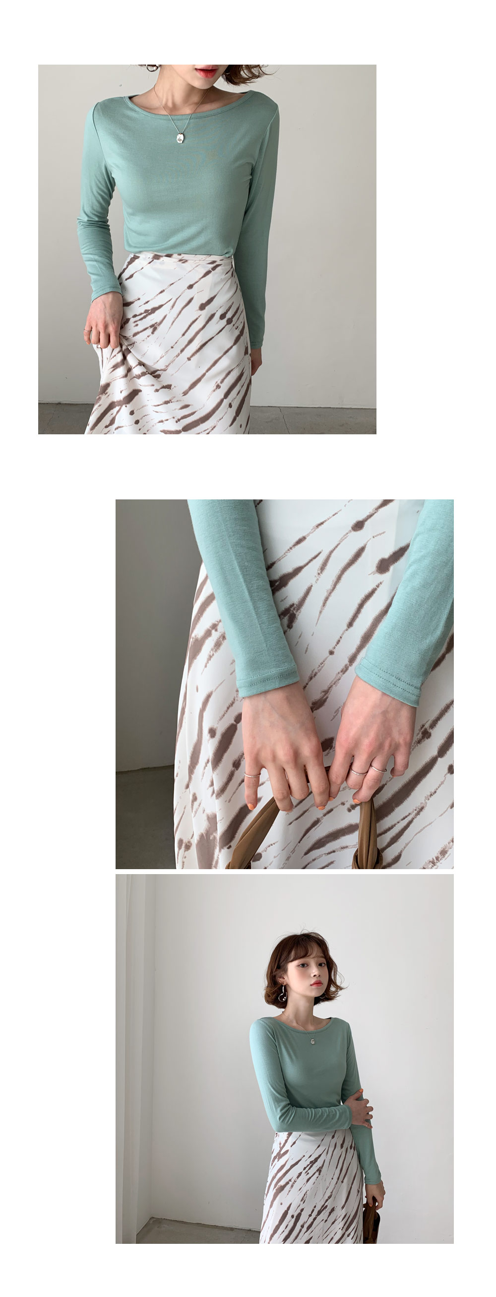 パターンロングスカート・全2色 | DHOLIC | 詳細画像6