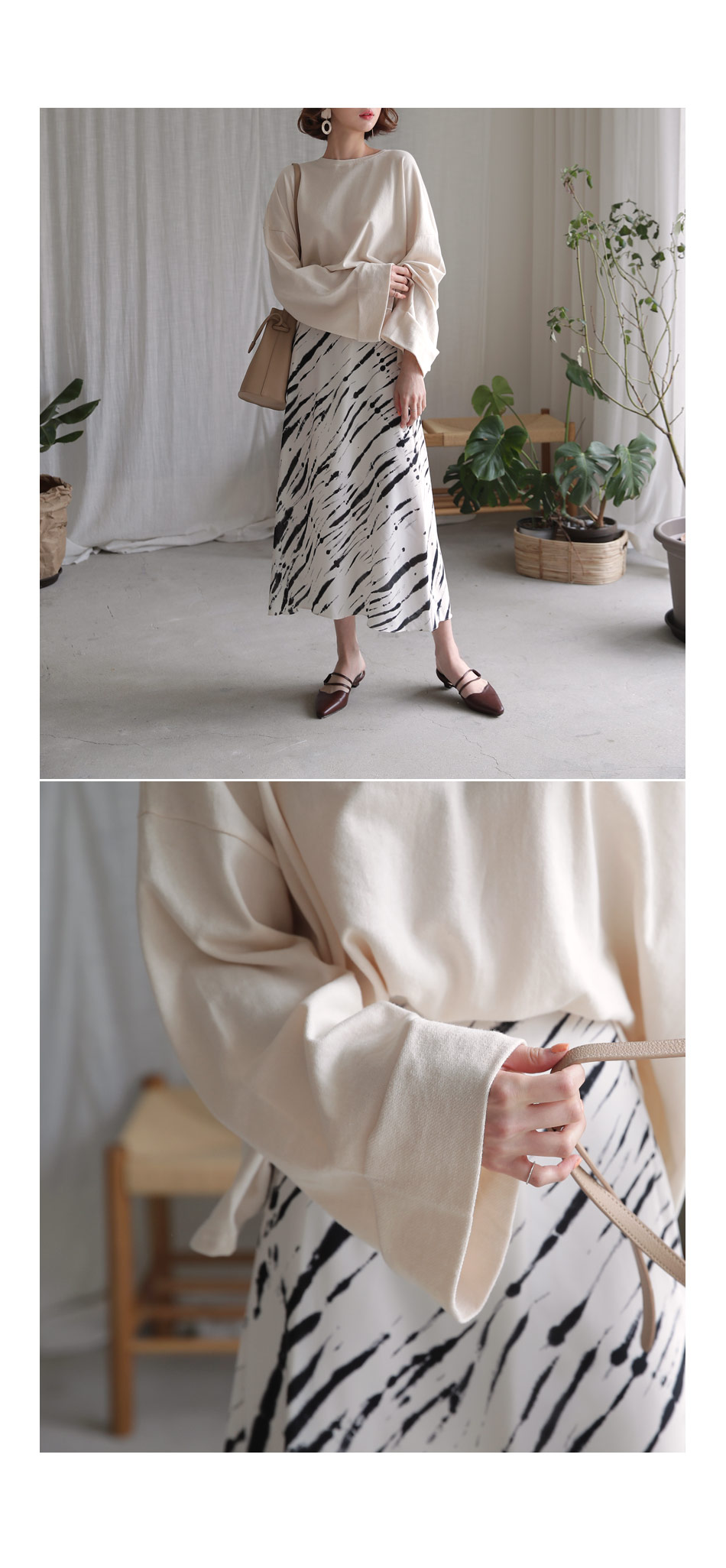 パターンロングスカート・全2色 | DHOLIC | 詳細画像10