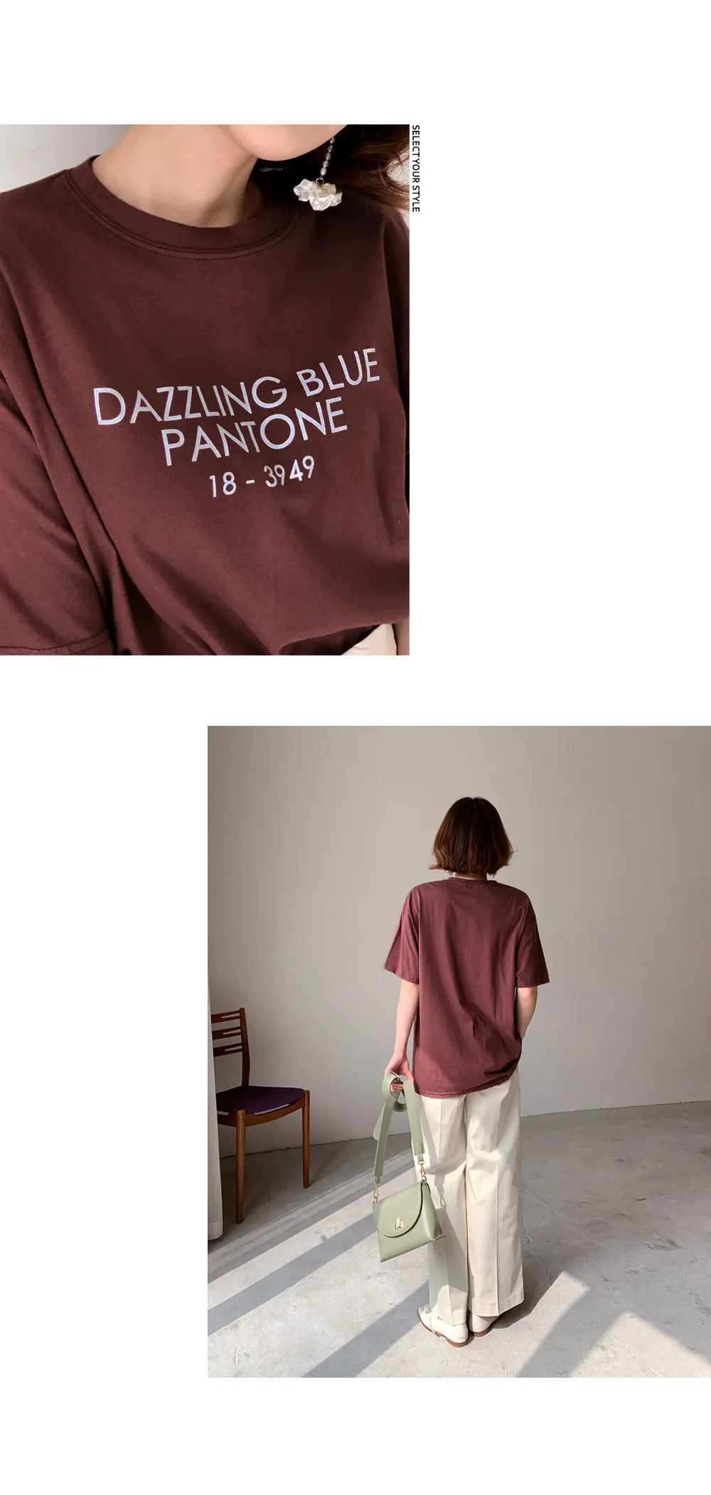 レタリング半袖Tシャツ・全3色 | DHOLIC | 詳細画像8