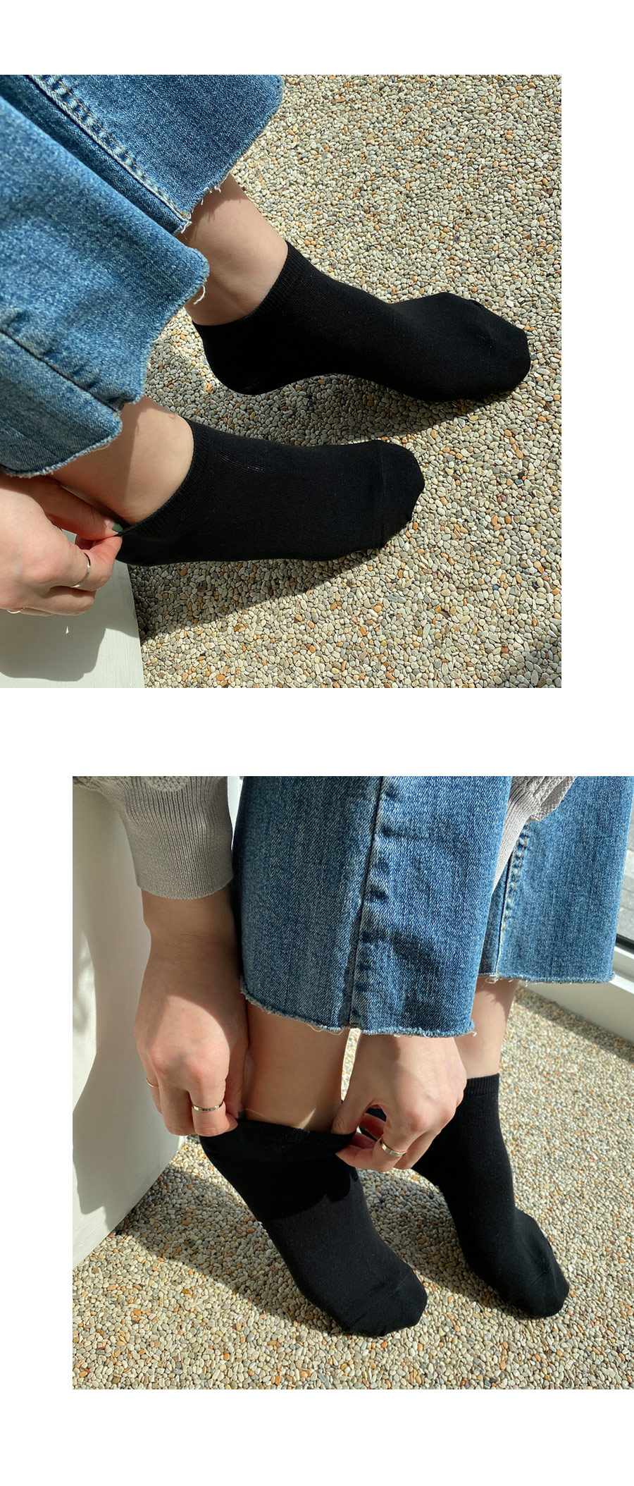 レタリングアンクレットソックス・全3色 | DHOLIC PLUS | 詳細画像3