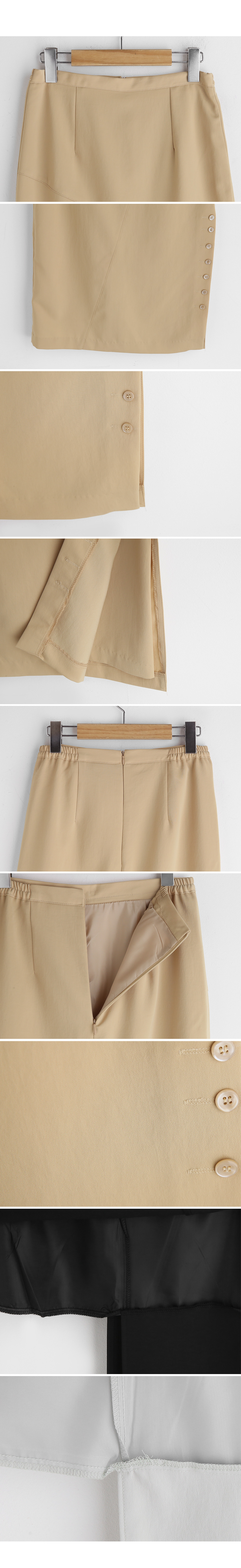 フェイクボタンスカート・全3色 | DHOLIC PLUS | 詳細画像12