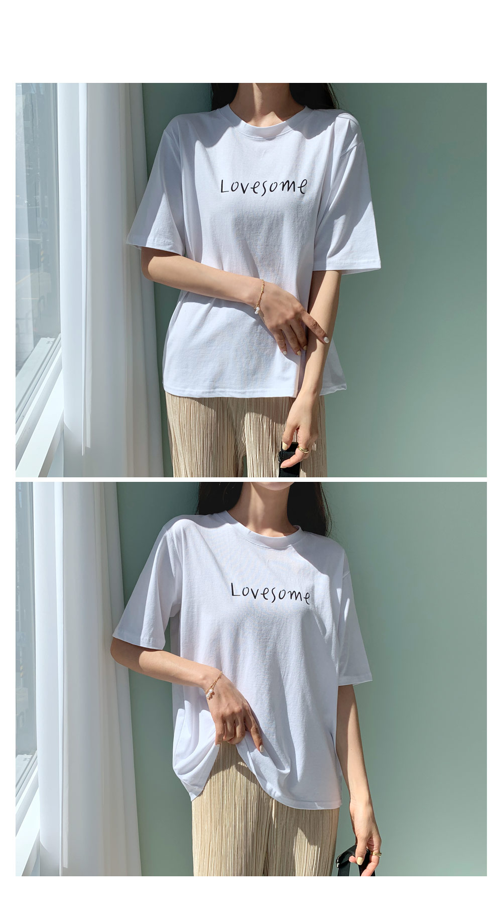 LOVESOME半袖Tシャツ・全5色 | DHOLIC | 詳細画像2