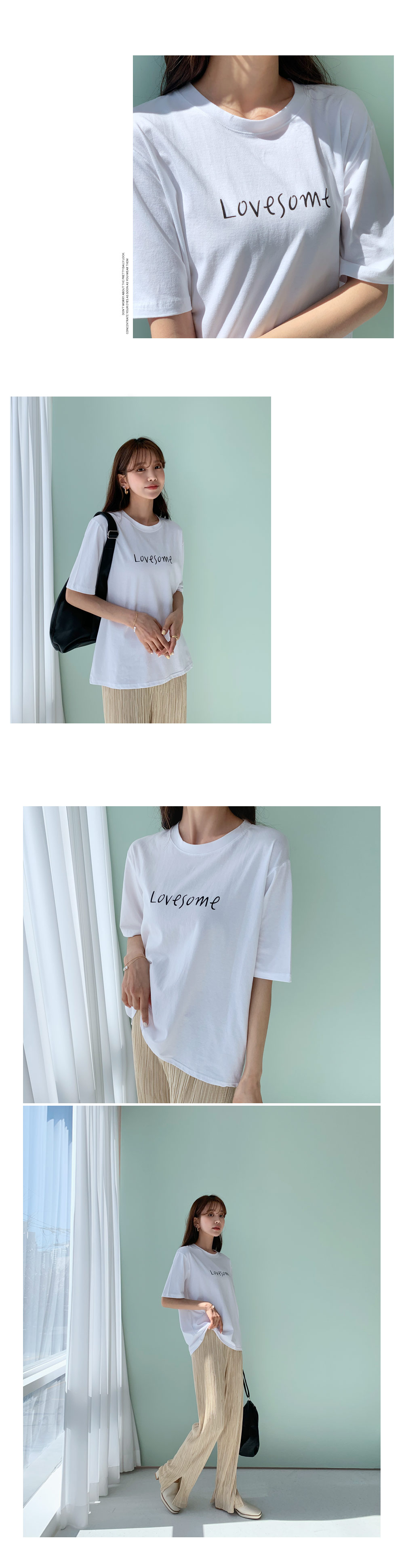 LOVESOME半袖Tシャツ・全5色 | DHOLIC | 詳細画像3