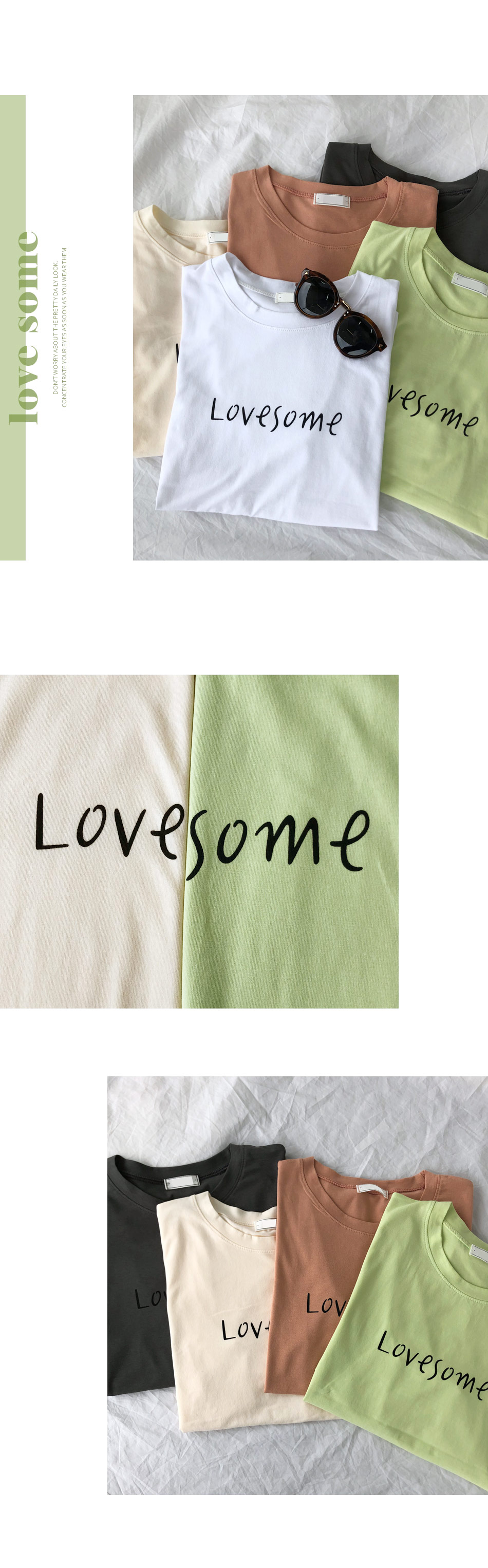 LOVESOME半袖Tシャツ・全5色 | DHOLIC | 詳細画像8