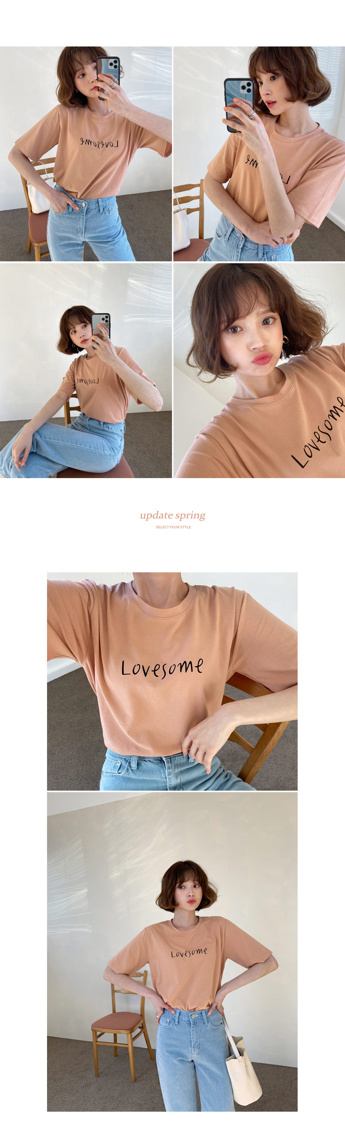 LOVESOME半袖Tシャツ・全5色 | DHOLIC | 詳細画像9