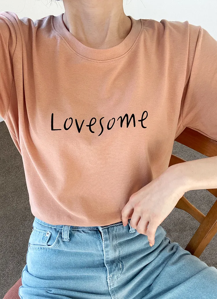 LOVESOME半袖Tシャツ・全5色 | DHOLIC | 詳細画像1