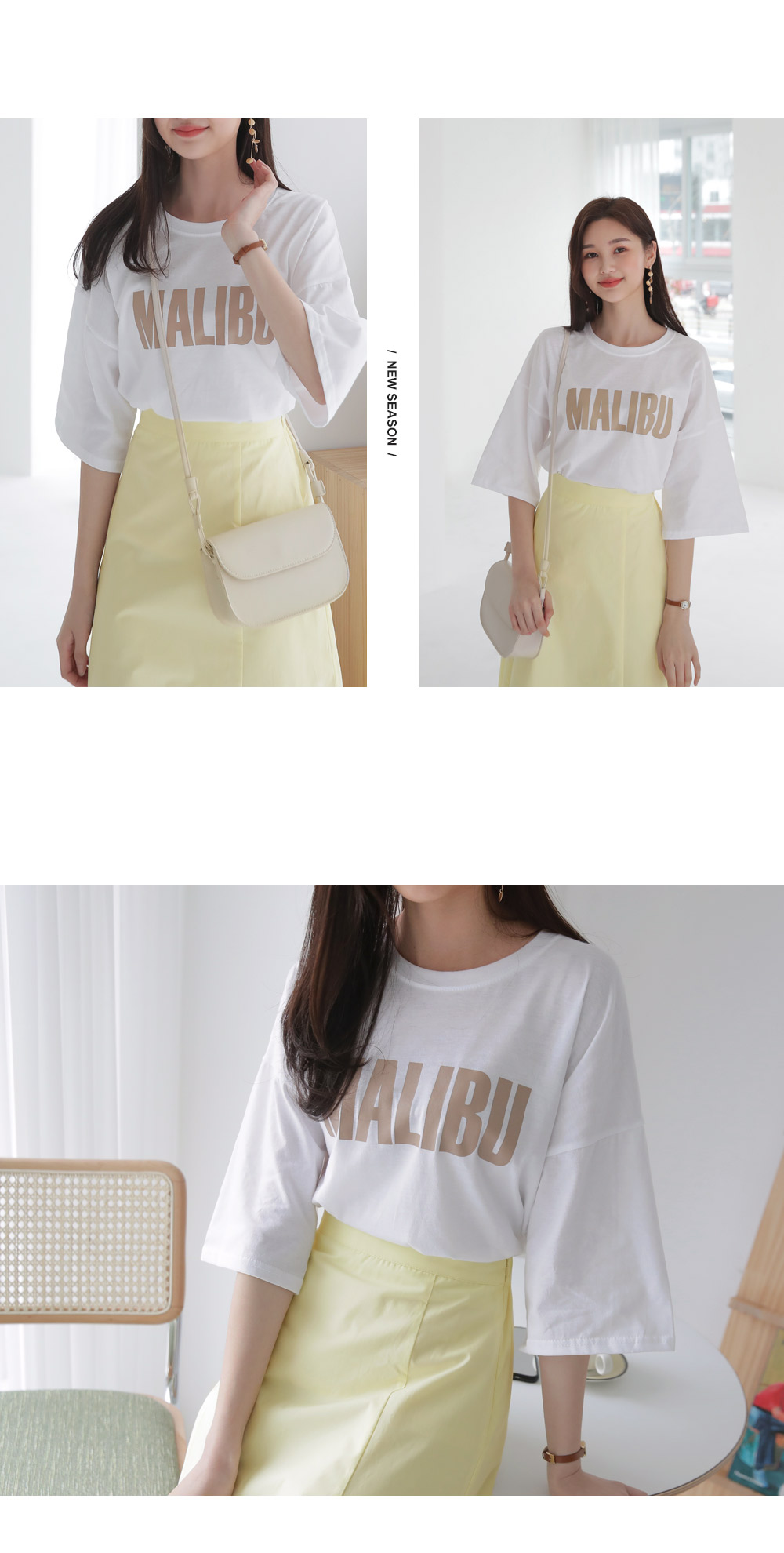 MALIBUルーズTシャツ・全3色 | DHOLIC | 詳細画像3