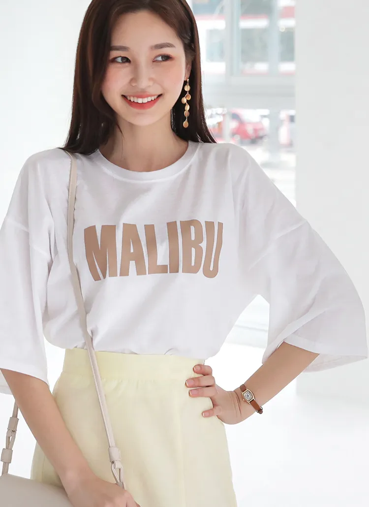 MALIBUルーズTシャツ・全3色 | DHOLIC | 詳細画像1
