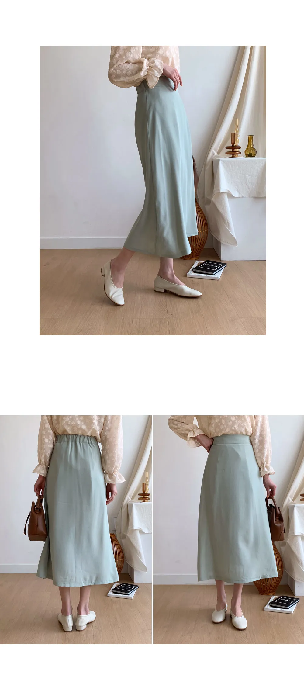 Aラインロングスカート・全5色 | DHOLIC | 詳細画像2