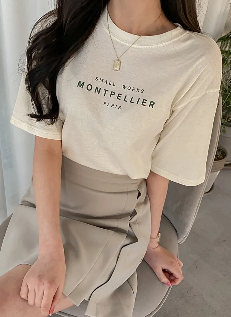 MONTPELLIER半袖Tシャツ | lavu | 詳細画像1