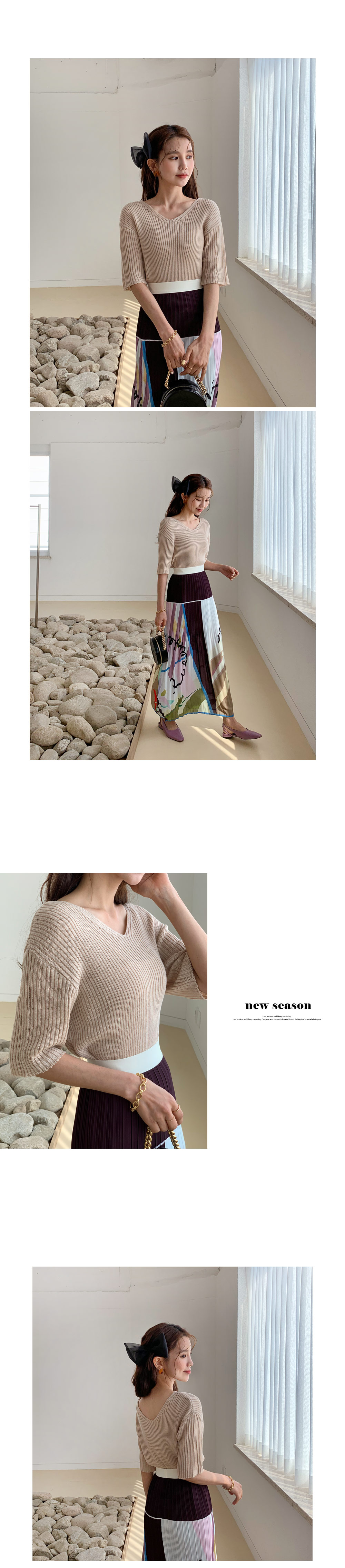 パターンプリーツスカート・全2色 | DHOLIC | 詳細画像10