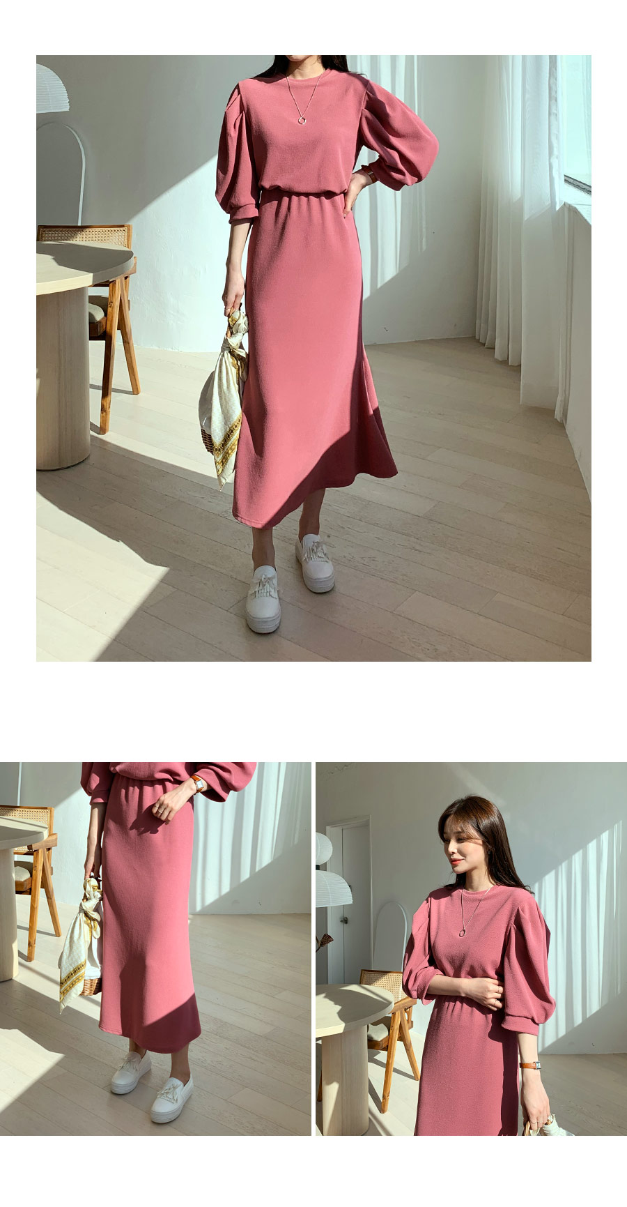 パフTシャツ&スカートSET・全3色 | DHOLIC PLUS | 詳細画像10