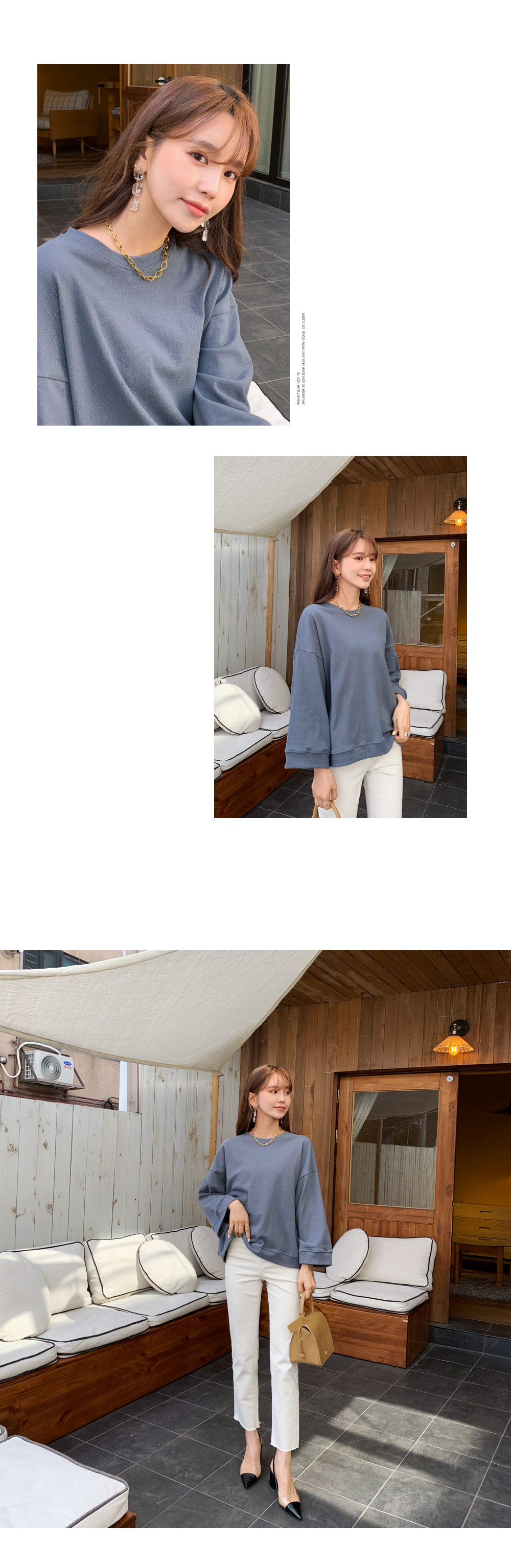 ワイドスリーブTシャツ・全3色 | DHOLIC | 詳細画像7