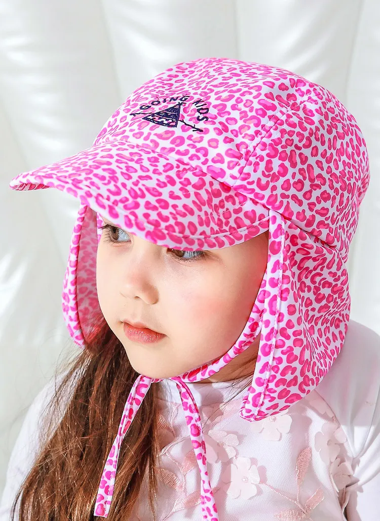 レオパードフラップスイムキャップ | 詳細画像1