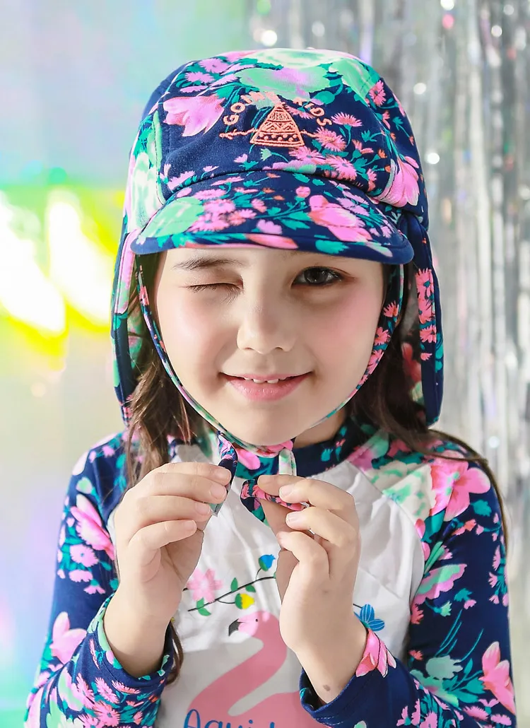 フラワーフラップスイムキャップ | 詳細画像1