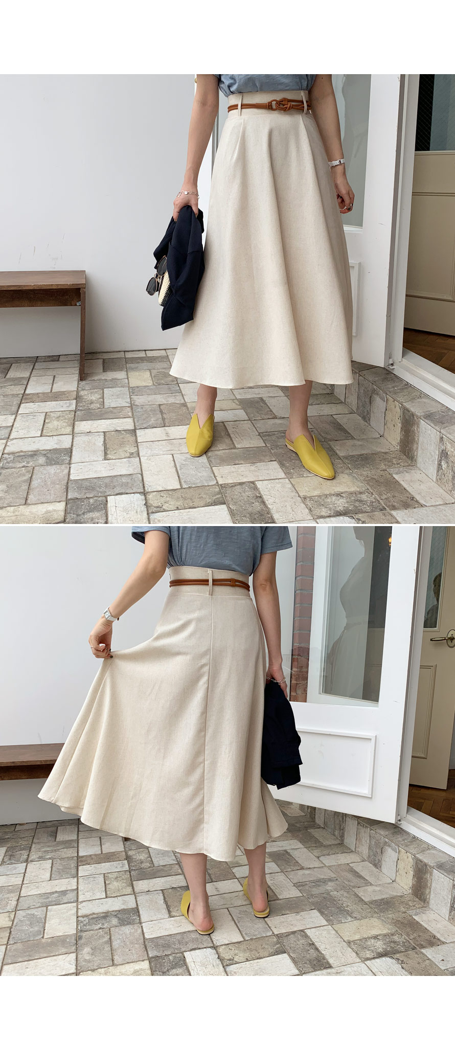 リングダブルラインベルト・全4色 | DHOLIC PLUS | 詳細画像6