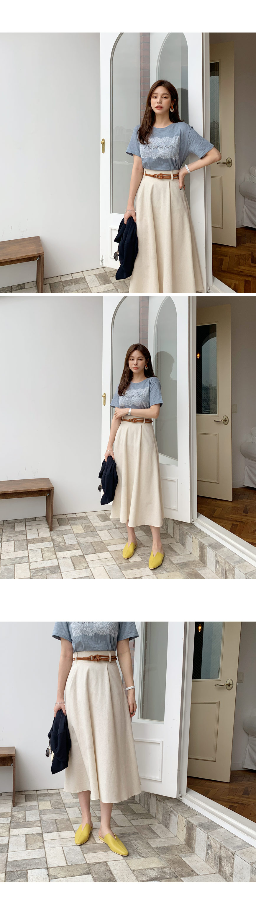 リングダブルラインベルト・全4色 | DHOLIC PLUS | 詳細画像7