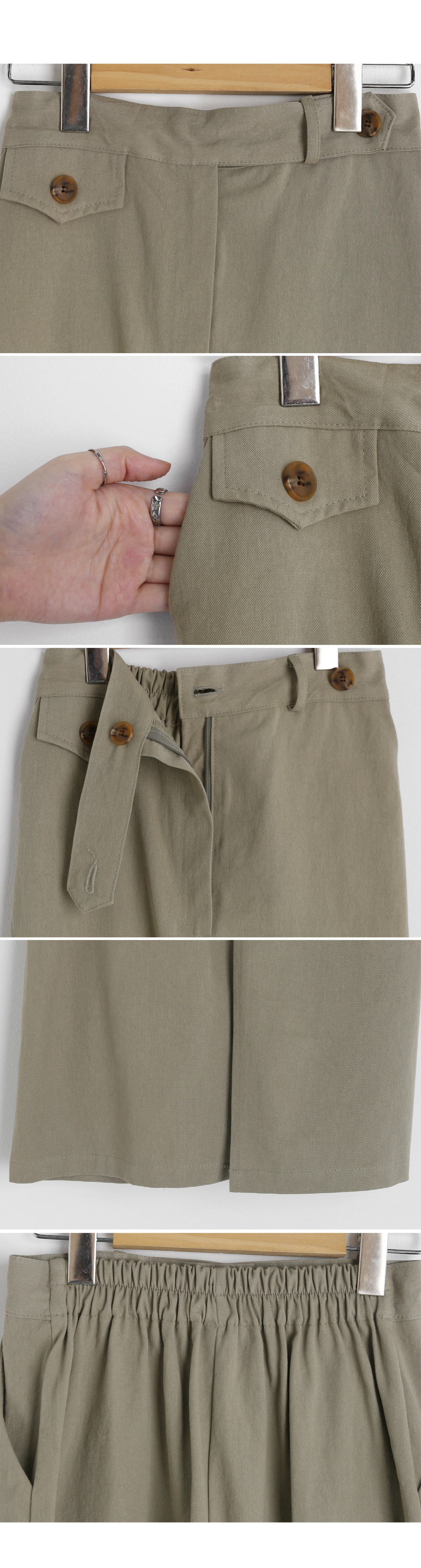 ボタンフラップスカート・全3色 | DHOLIC | 詳細画像19