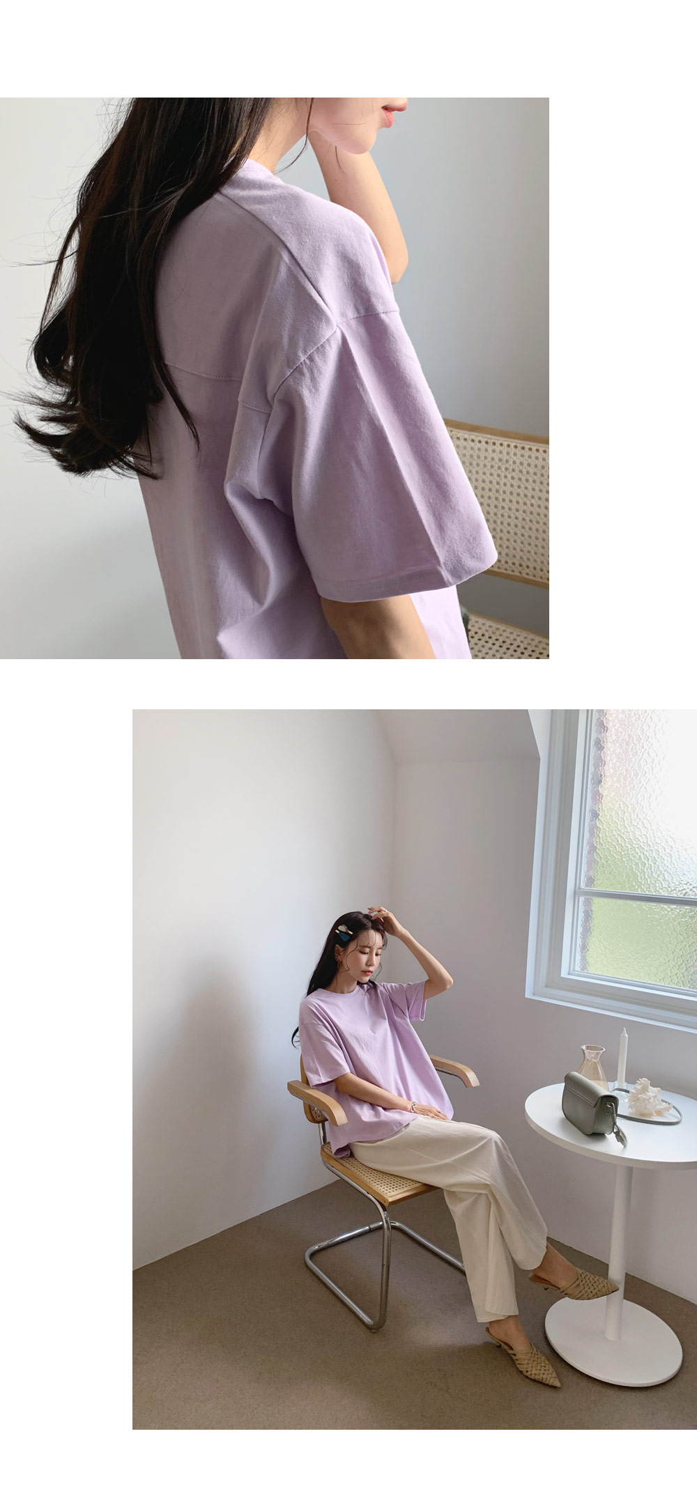バックスリットTシャツ・全3色 | DHOLIC | 詳細画像5