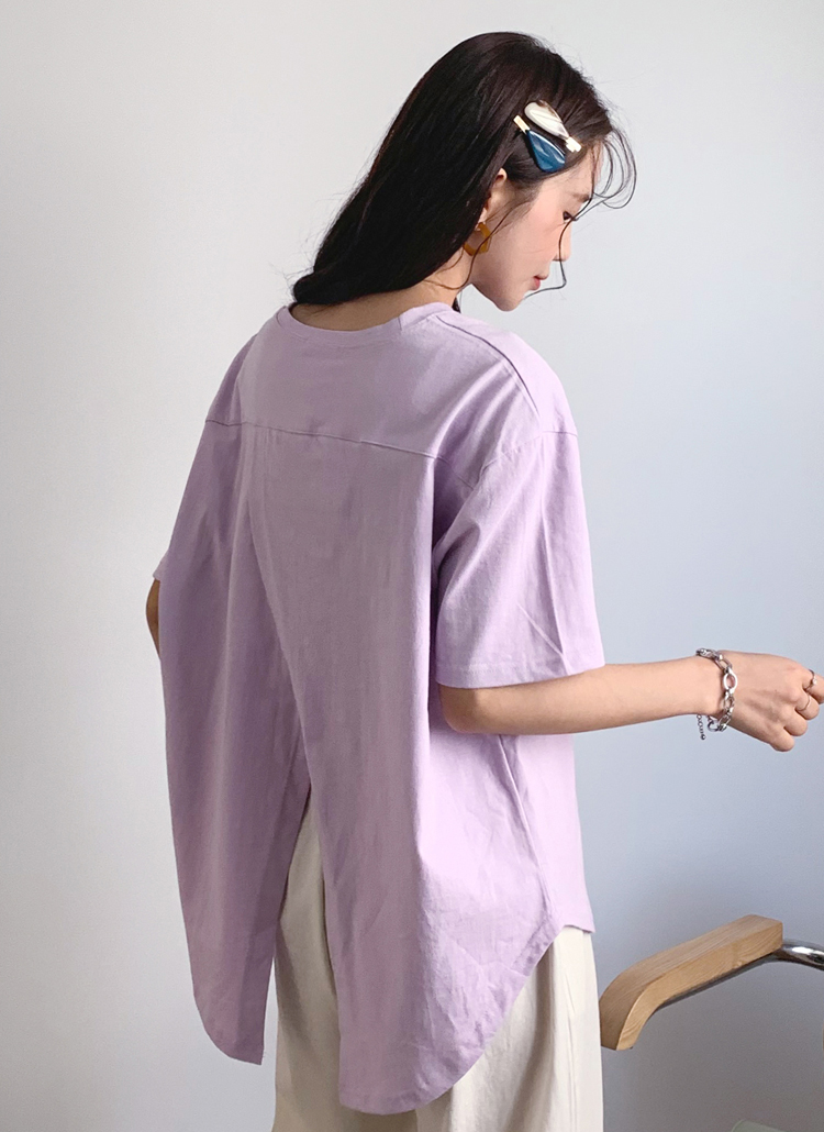バックスリットTシャツ・全3色 | レディースファッション通販 - DHOLIC