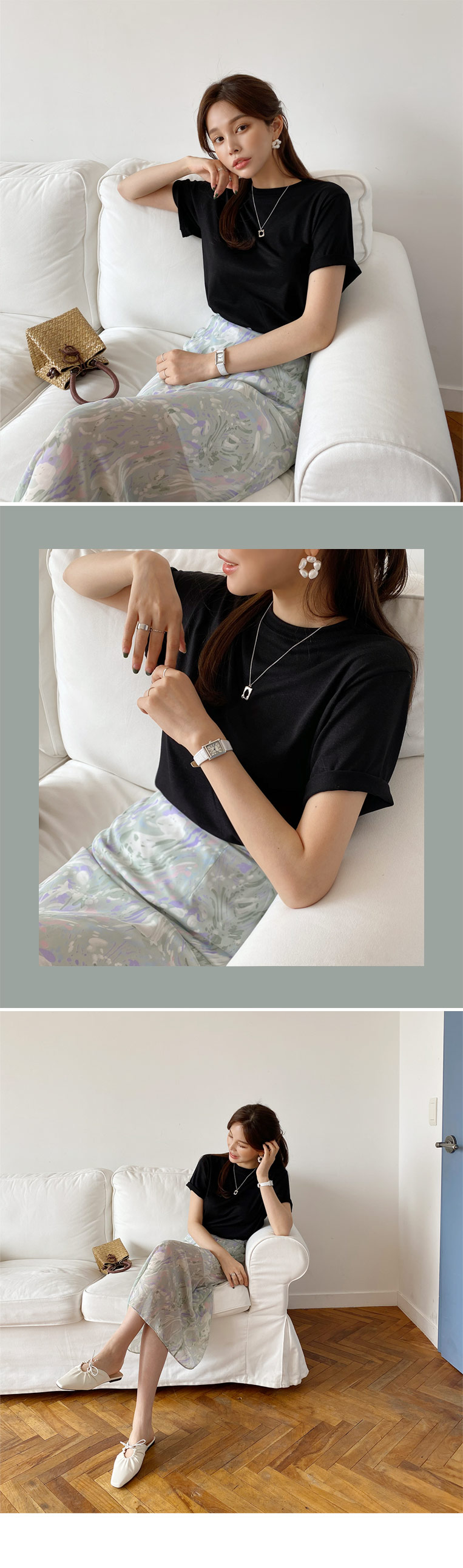ショートスリーブTシャツ・全3色 | DHOLIC PLUS | 詳細画像10