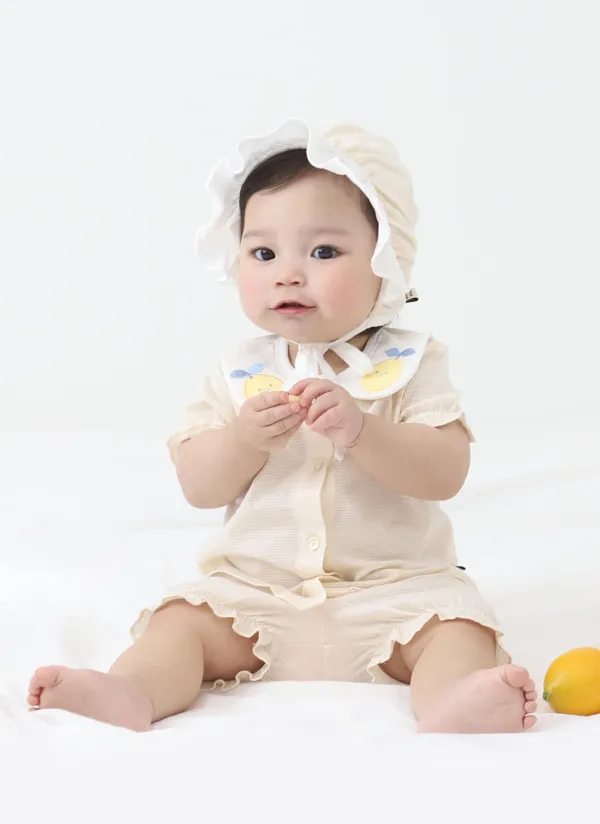 レモンカラーパジャマ上下SET | 詳細画像1