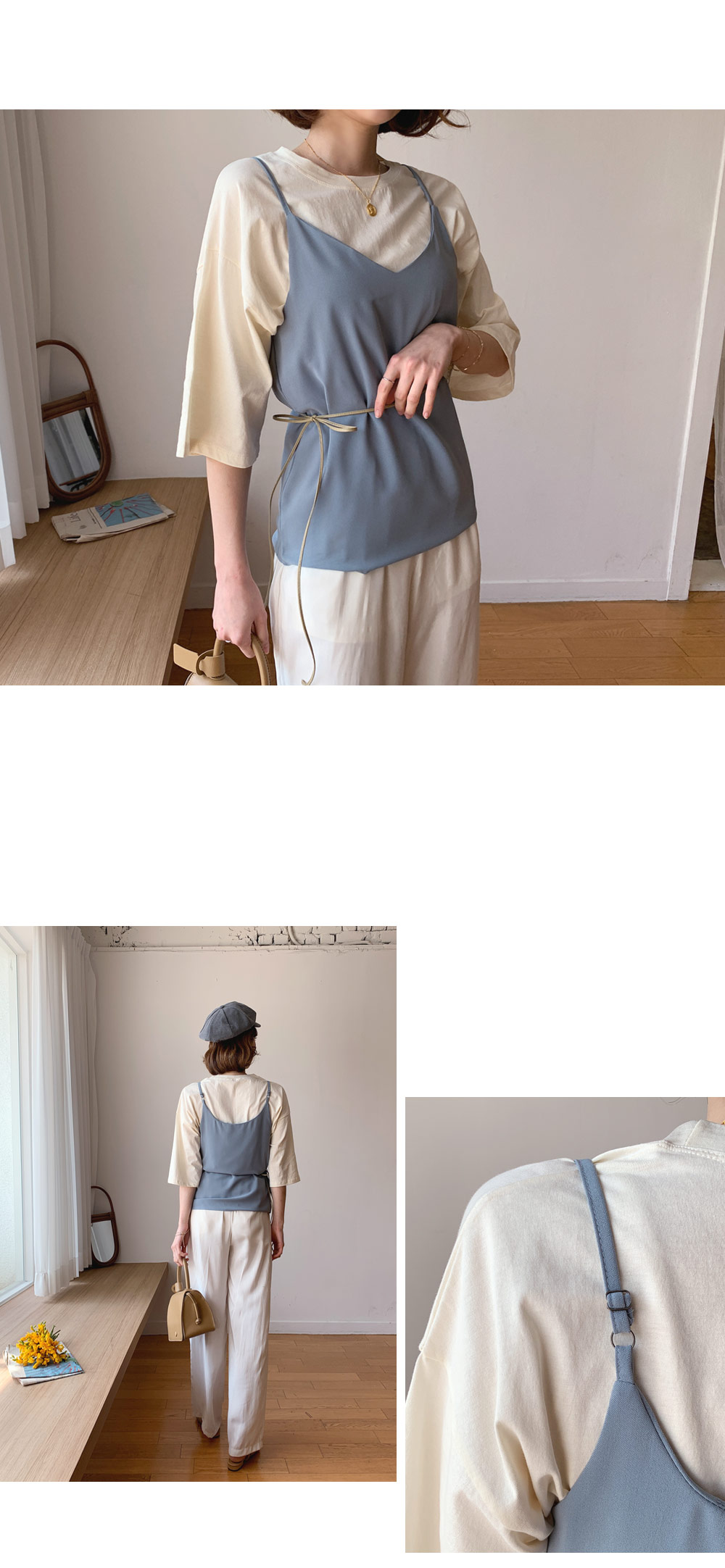 サイドスリットボクシーTシャツ・全3色 | DHOLIC | 詳細画像11