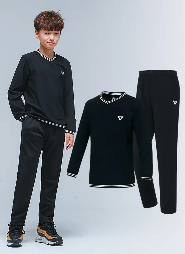 NS31トレーニング上下SET(ブラック) | 詳細画像1