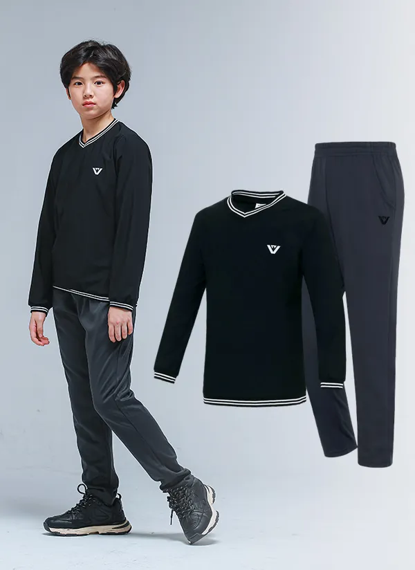 NS31トレーニング上下SET(ブラックチャコール) | 詳細画像1