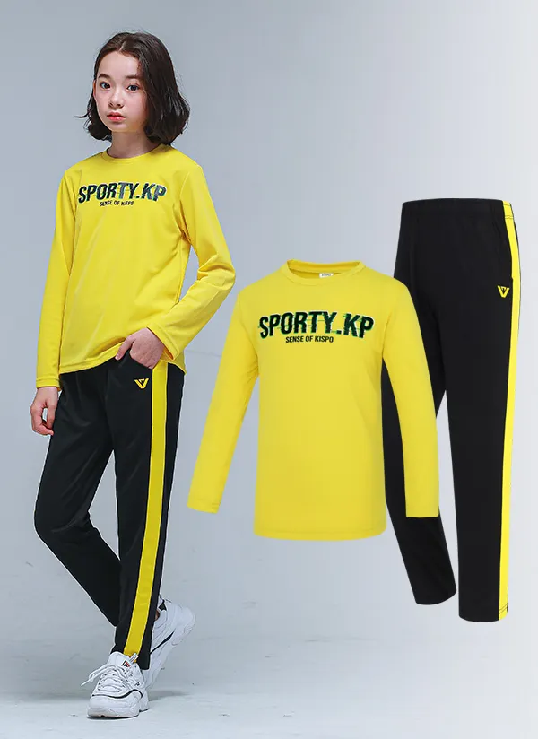 NS05トレーニング上下SET(イエローブラック) | 詳細画像1