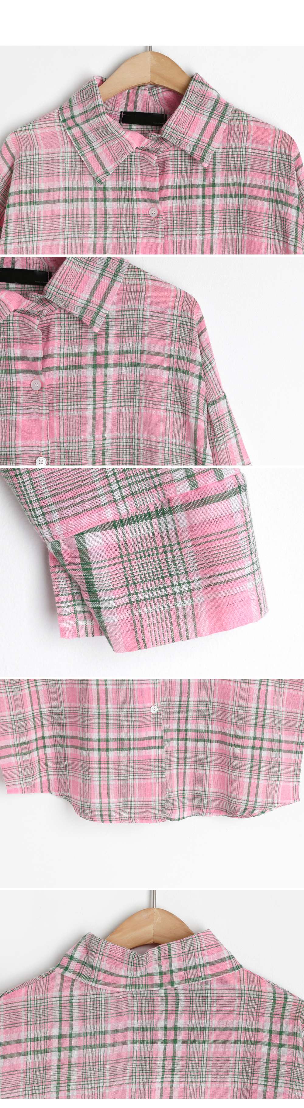 チェックパターンシャツ・全4色 | DHOLIC | 詳細画像8