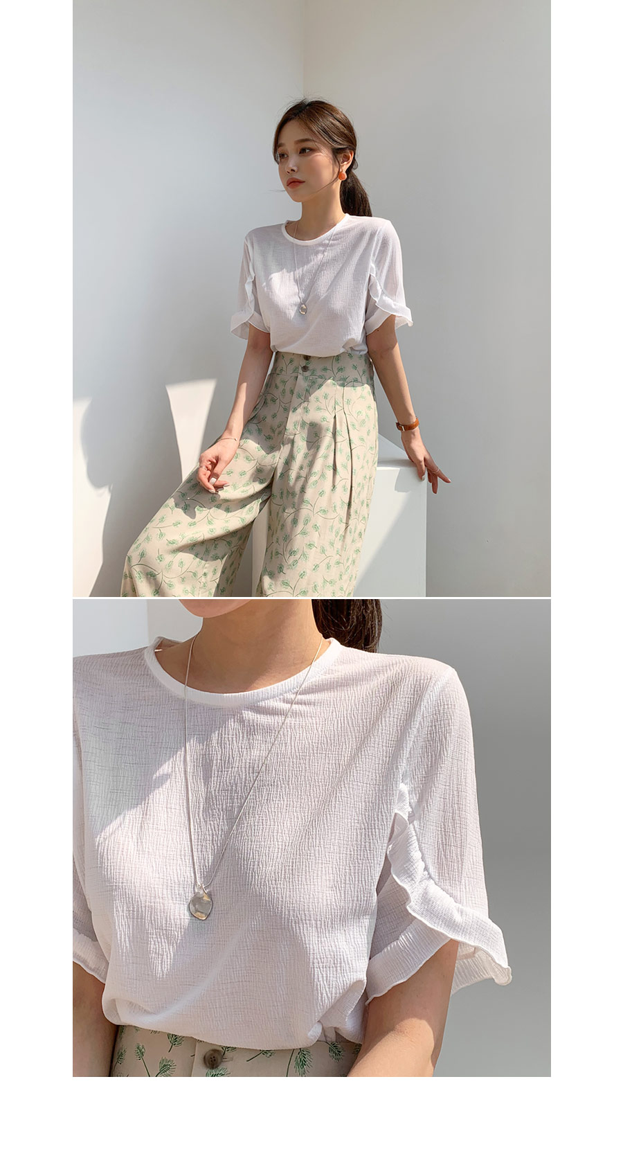 フリルスリーブTシャツ・全5色 | DHOLIC PLUS | 詳細画像6