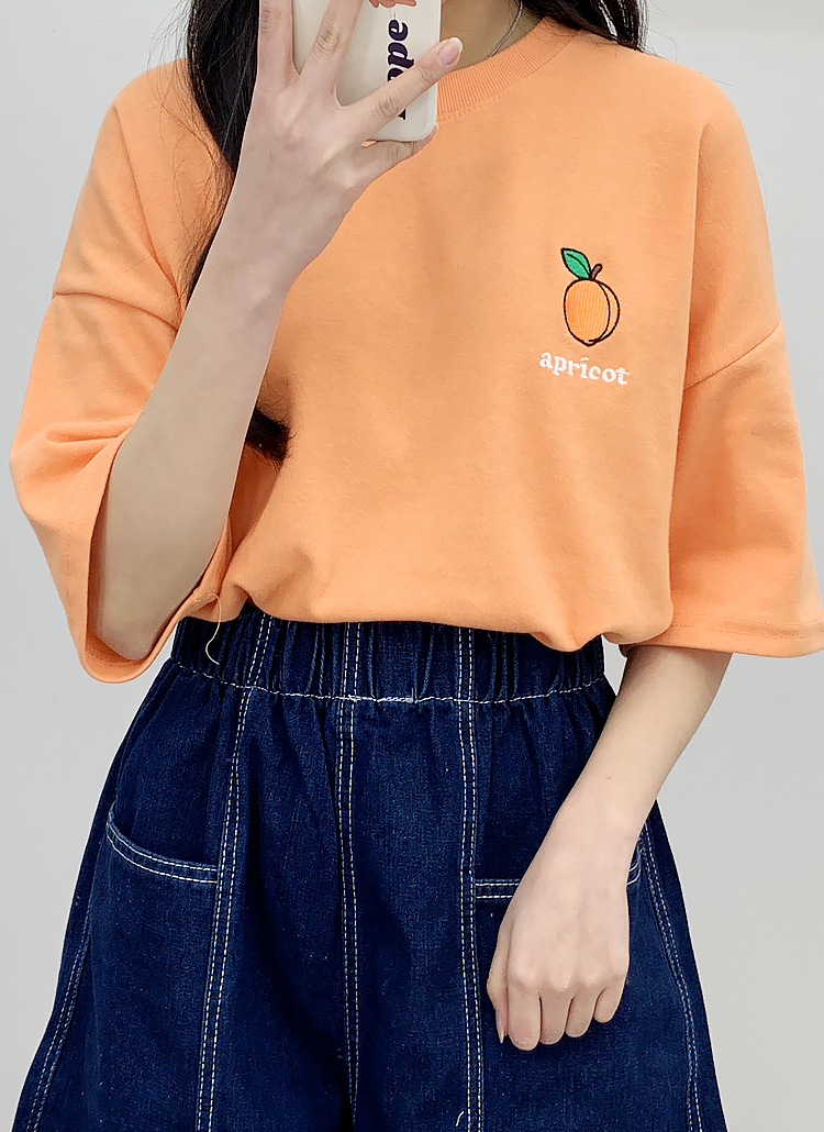 9TYPEフルーツ半袖Tシャツ | bullang girls | 詳細画像1