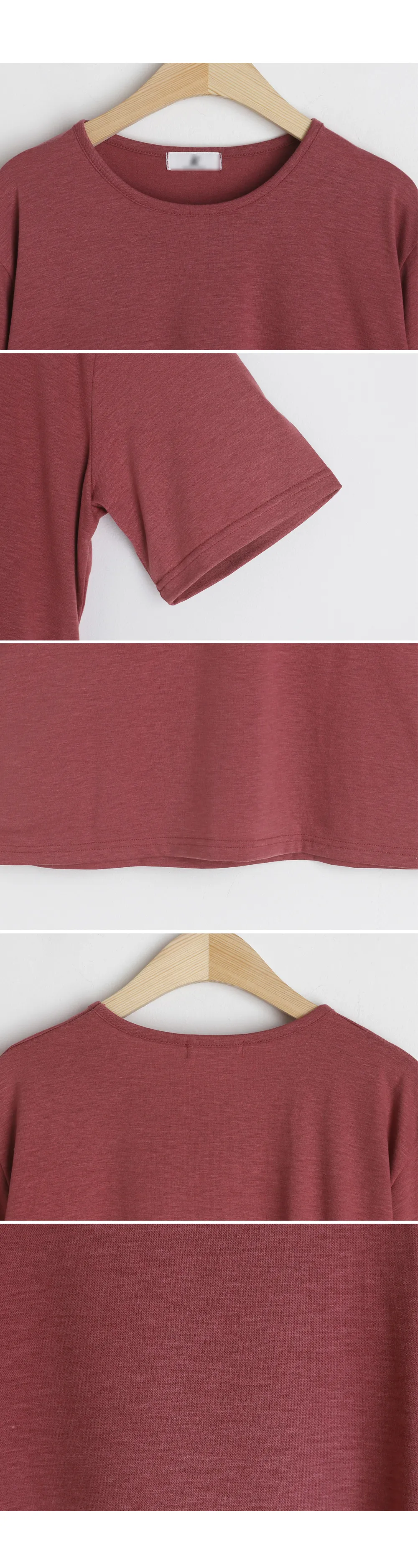 ラウンドネックTシャツ・全5色 | DHOLIC | 詳細画像19