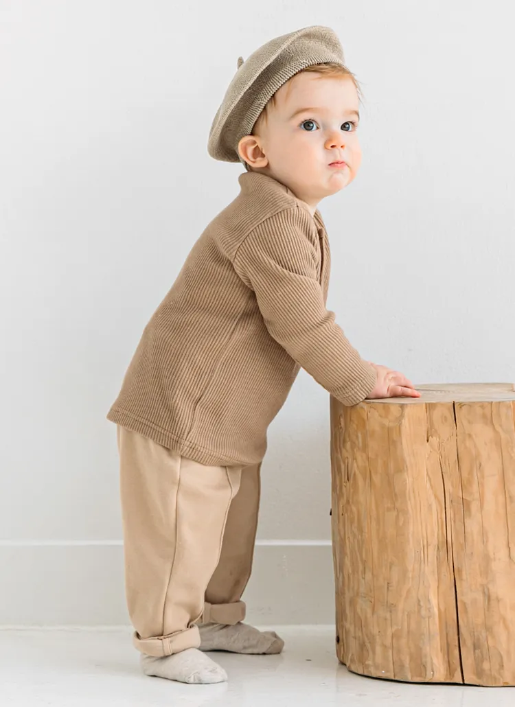 サイドポケットパンツ(ベージュ) | 詳細画像1