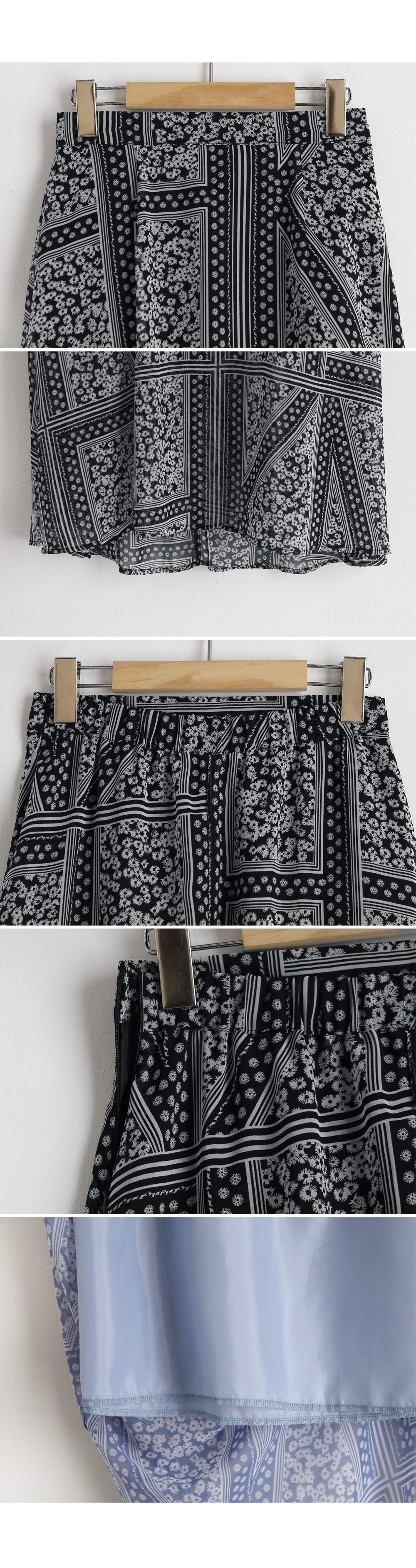 パターンフレアスカート・全2色 | DHOLIC PLUS | 詳細画像12