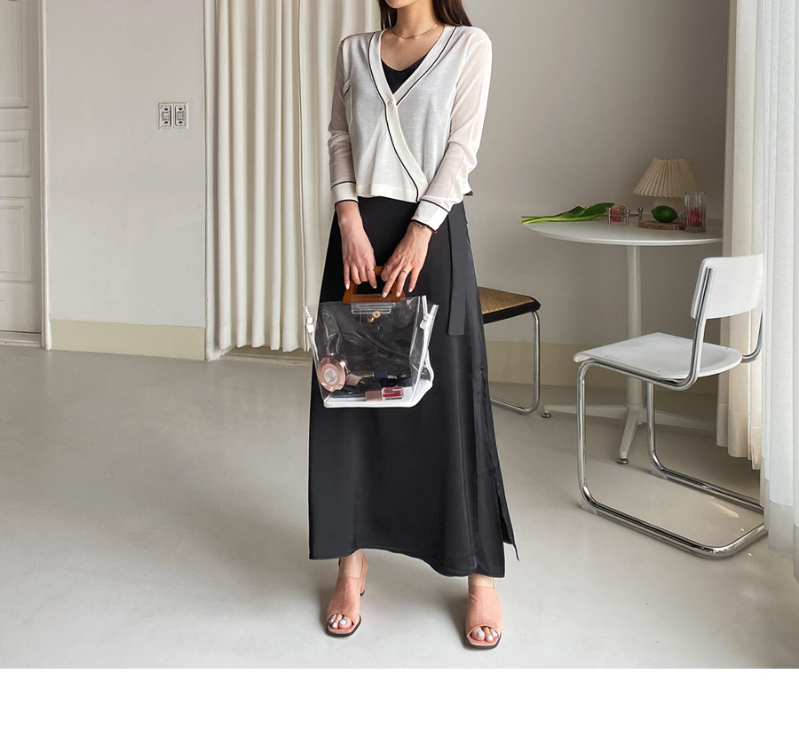 サテンラップスカート・全3色 | DHOLIC PLUS | 詳細画像18