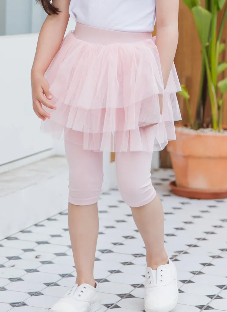 ティアードチュールスカートレギンス | 詳細画像1