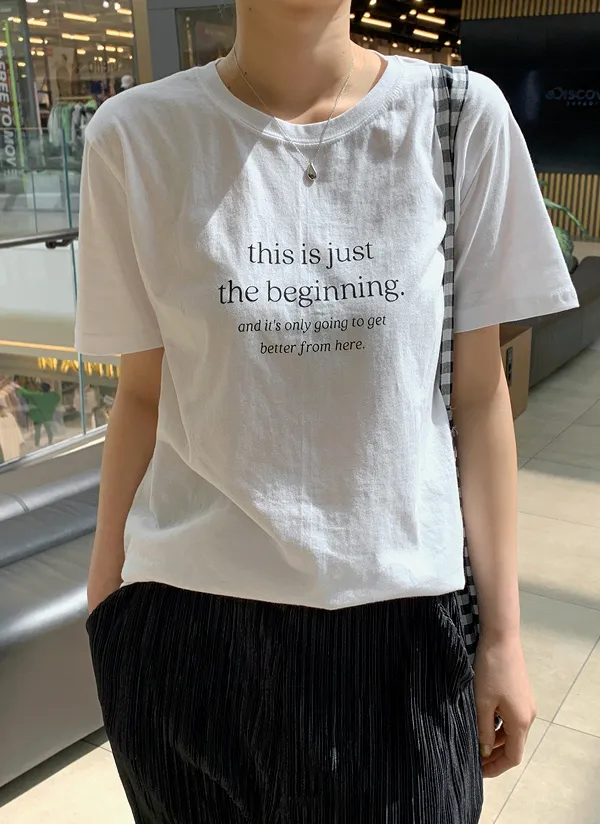 this is justレタリングTシャツ | mayblue | 詳細画像1